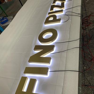 China Lojas LED Letras de sinalização neve LED 3D sinal para logotipo de negócios personalizados Outdoor Shopping sinal à venda