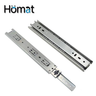 China Modern 45mm 3 Ball Bearing Guides Channel Heavy Duty Drawer Slide for sale