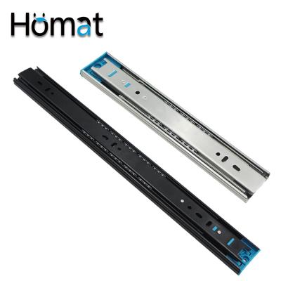 China Modern New Type Open Touch Telescopic Channel Heavy Duty Drawer Slide for sale