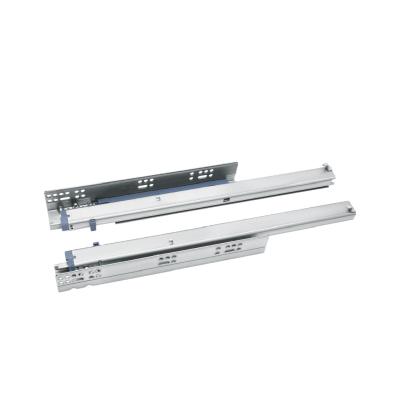 China Modern Heavy Duty Ball Bearing Extension Drawer Kitchen Slides Soft Closing Telescopic Type Slides for sale