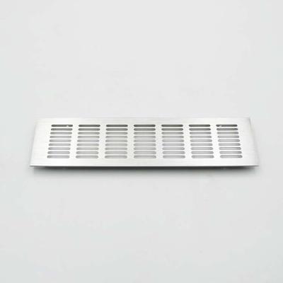 China Modern Aluminum Sideboard Door Return Vent Ventilation Grill For Cabinet Doors for sale