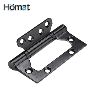 China Modern Homat 4 x 3Inch Ball Bearing Non-Mortise Door Hinge Stainless Steel Butterfly Hinge for sale