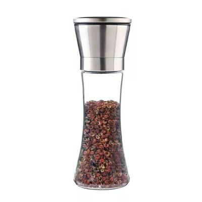 China Sustainable Factory Built Smooth Stainless Steel Salt And Pepper Grinder Set for sale