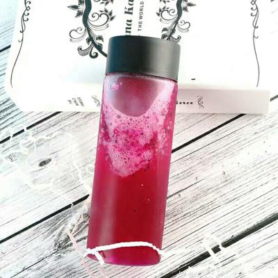 China Eco Friendly Food Grade Sustainable Factory Produced Wholesale Glass Water Bottle for sale