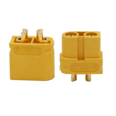 China High Quality RC Connectors Amass Gold Bullet XT60 XT60U XT60-U Male-Female Connectors Plugs For RC FPV Drone Silicone Cable Lithium Battery for sale