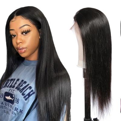 China 100% Remy Human Hair Long Straight Virgin Lace Front Wigs For Lady Cheap China Wig Full Lace Human Remy Hair Kinky Curly Body Wave Black Brazilian Virgin Hair for sale