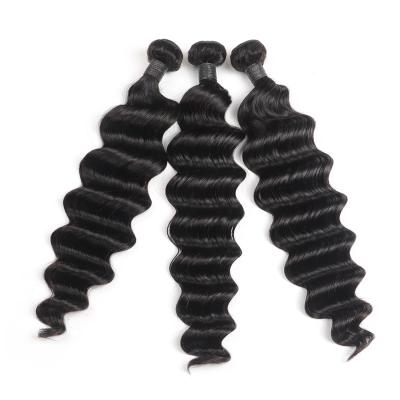 China Silky Straight/Body Wave /deep Wave/Brazilian Curly Raw Virgin Hair Natural Wave Bundles Loose Color Wave Hair For Black Women for sale