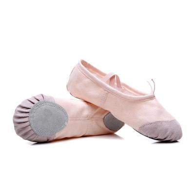 China Ballet Dance Shaping Adult Child Soft Flat Ballet Shoes for sale