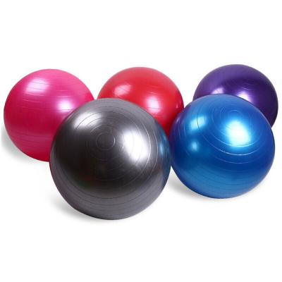 China New Design Non-slip Gymnastic Balance Exercise Fitness Training PVC Yoga Ball Custom Made for sale