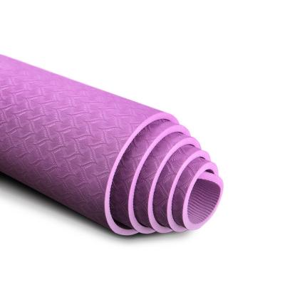 China Waterproof Custom Printed Eco - Friendly 6mm Yoga Matt Tape Yoga Mat for sale