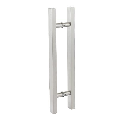 China Hot Selling 304 Stainless Steel Modern Classic Wood Door Pull Handle Glass Door Handle for sale