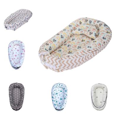 China PORTABLE Pure Cotton Baby Newborn Baby Travel Nest Bed Portable Folding Nest for sale