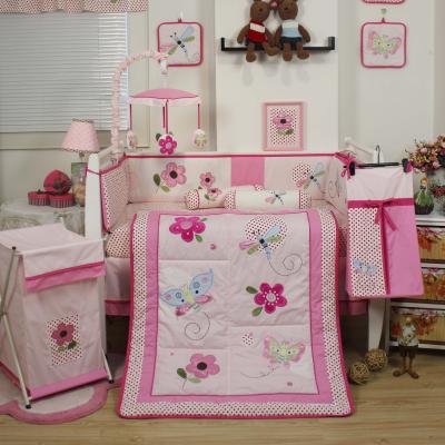 China Single Baby Crib Bedding Bedroom Products Baby Hutch Bedding Set 100% Cotton Baby Bedding Set for sale