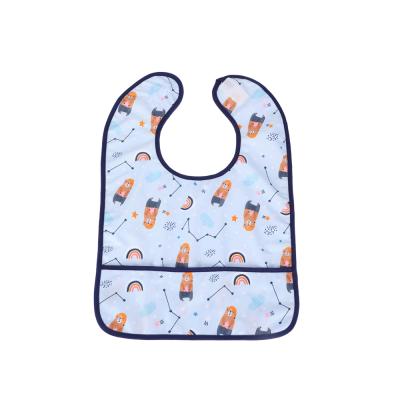 China Wholesale Unisex Baby Bibs Antibacterial Baby Bibs Water Proof Reusable Water Quality Bib for sale