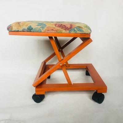 China Worldwide Wooden Tri Relax Stool / Folding Footstool / Foldable Wooden Stool for sale