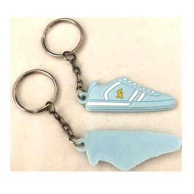 China Rubber Sneak Shoe Form Custom Form 3D PVC Soft Rubber Chain Key Product Supply Agent for sale