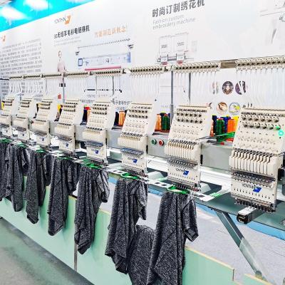 China Yonthin 68 Heads Automatic T-shirt Clothing Industrial Hot Selling Industrial Domestic Flat Embroidery Machines For Sale In Karachi for sale