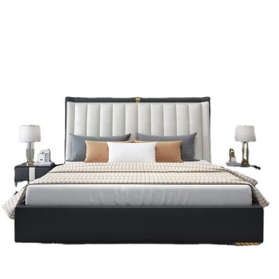 China High End Customized Italian Style Bedroom Furniture Luxury Modern Bed Storage King Size Bed for sale