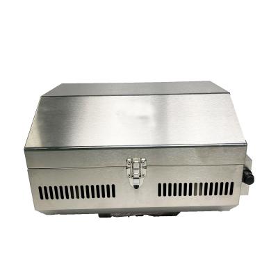 China Easily Assembled Small Portable Gas Barbecue Grill For Office Outdoor Barbecue for sale