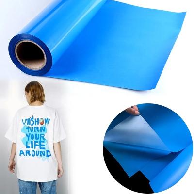 China Flexible Stretchable High Quality Ready To Press Screen Printing Cut Flock Heat Transfer Vinyl For T Shirt Logo for sale