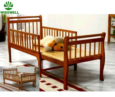 China Solid extendable bed W-B-0081 made of pine wood for sale