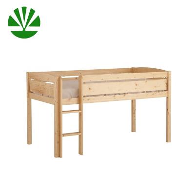 China Contemporary Solid Mid Pine Wood Sleeper Kids Bedroom Furniture for sale