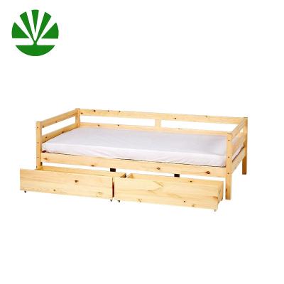 China With Slats And Drawer Sofa Bed Living Room Loft Bed With Storage Drawers for sale