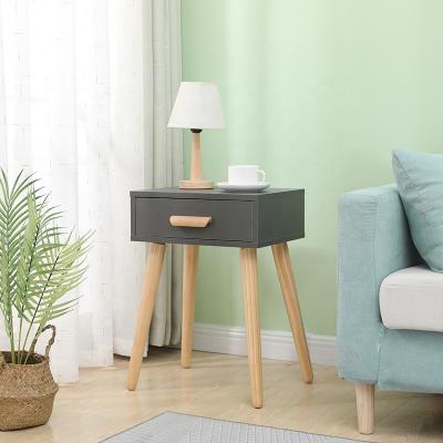 China Cheap Convertible Nightstand Mini Single End Nordic General Use Scandinavian Style Coffee Table for sale