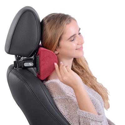 China Hot Universal Car Seat Pillow Car Neck Pillow Retotable Four Way Adjustable Mechanical Children Headrest for sale