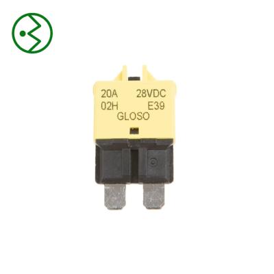 China LOW VOLTAGE 7.5A/10A/15/20A Auto Fuse Type Adjustable Car Thermal Fuse Protection Circuit Current Auto Reset for sale