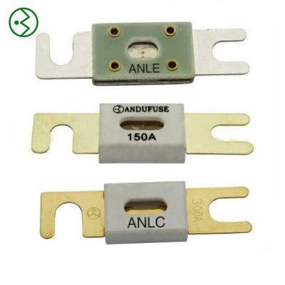 China LOW VOLTAGE low voltage china anl fast plated fuse for vehicle short circuit protection ANDU brand for sale