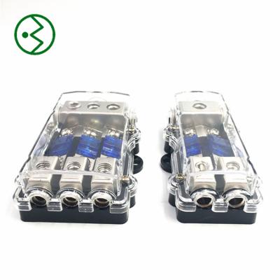 China 2021 audio electrical components power distribution block fuse box cabinet car anl fuse holder for sale for sale