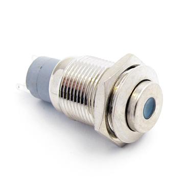 China 1NO 8mm, 12mm, 16mm, 19mm 22mm, 25mm, with Brass / 30mm Stainless Steel Push Button Switch / Without Momentary LED / Latched China Manufacturer for sale