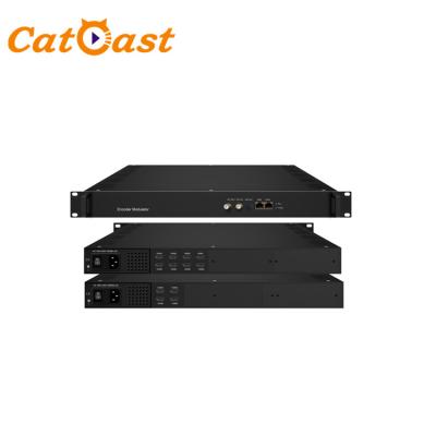 China 8 in 1 CATV Headend 4/8HD MI IP Tuner to DVBC DVBT RF Output H.264 Encoder Modulator HPS8428S for sale