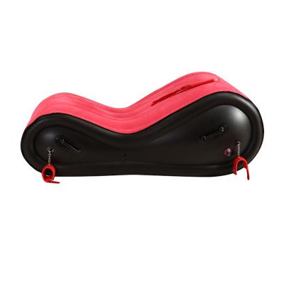 China Inflatable Folding Inflatable Love Sex Chair With Bondage Kits Role Play Love Chair Soft Sofa Multifunctional Sex Furniture for sale