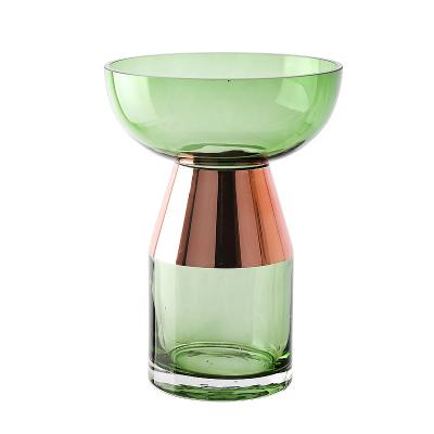 China Wholesale Top Large Hot Minimalist Wedding Centerpiece Table Selling Clear Glass Vase For Flowers for sale