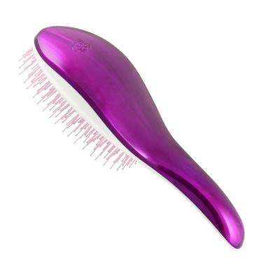 China Detangling Design Gem Tips Hair Brush Well Detangling Clean Hair Brush Massage Scalp Comb for sale