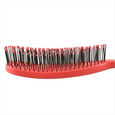 China 2021 hot selling cost effective plastic comb massage scalp detangler duct comb brush for sale