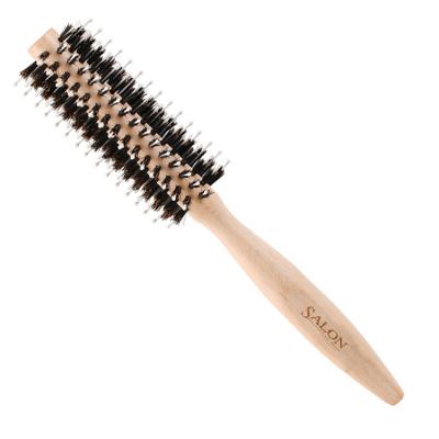 China Round Hair Salon Brush Wooden Brush FSC Durability Round Hair Brush for sale