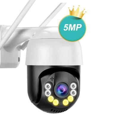 China Human Motion Tracking 2K QHD PTZ 5MP WiFi CCTV IP Security Camera VCR Outdoor Wireless Auto Tracking H.265 Network Camera for sale