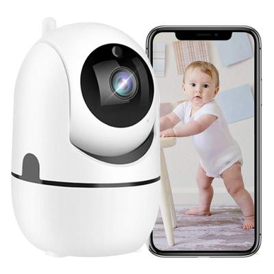 China Outdoor Infrared Tracking Mini Pet Surveillance Cameras Wifi Babyphone Auto Tracking Human Motion IP Camera HD 1080P Cloud Smart Radio for sale