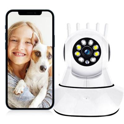 China Two-Way Audio Baby Monitor PAN-TILT Two-Way Audio Smart Babyfoon WIFI APP Pet Monitor Camera Wireless Pet Safety Care Observer Camera for sale