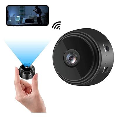 China Indoor Security A9 Hidden Camera Siren A9 Mini Camera 1080P HD Nanny Cam Night Vision Motion Home Office Portable Built-in Detection Small for sale