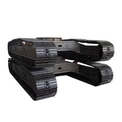 China New Cost-effective Custom Made Steel Chassis System Rubber Track Undercarriage For Crawler Crusher Robot Crane From China Manufactory for sale