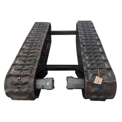 China Cost Effective Hot Sale Rubber Track Undercarriage Industry Full Tracked Chassis Customized Rubber Chassis for sale