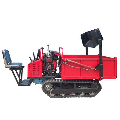 China Hot Sale 1.5 Ton Handheld Crawler Carrier Rubber Cost-effective New Type Dumpers With Competitive Price for sale