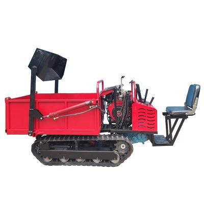 China China High Quality Cost Effective Mini Transporter Rubber Track Dumper 1500Kg in Low Price for sale