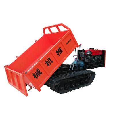 China Factory Direct High Quality Competitive Price Cost Effective Mini 2 Ton Crawler Chassis Dumper With for sale