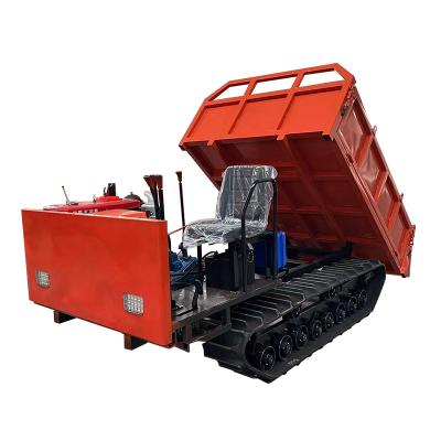 China Good Quality Cost Effective Factory Directly 3 Ton Mini Crawler Dumper Rubber Track with Competitive Price for sale