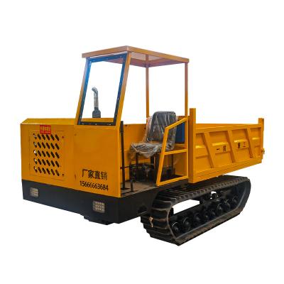 China Cost Effective Multiple Model 5 Ton Rock Crawler Dumper Truck Rubber Track for sale